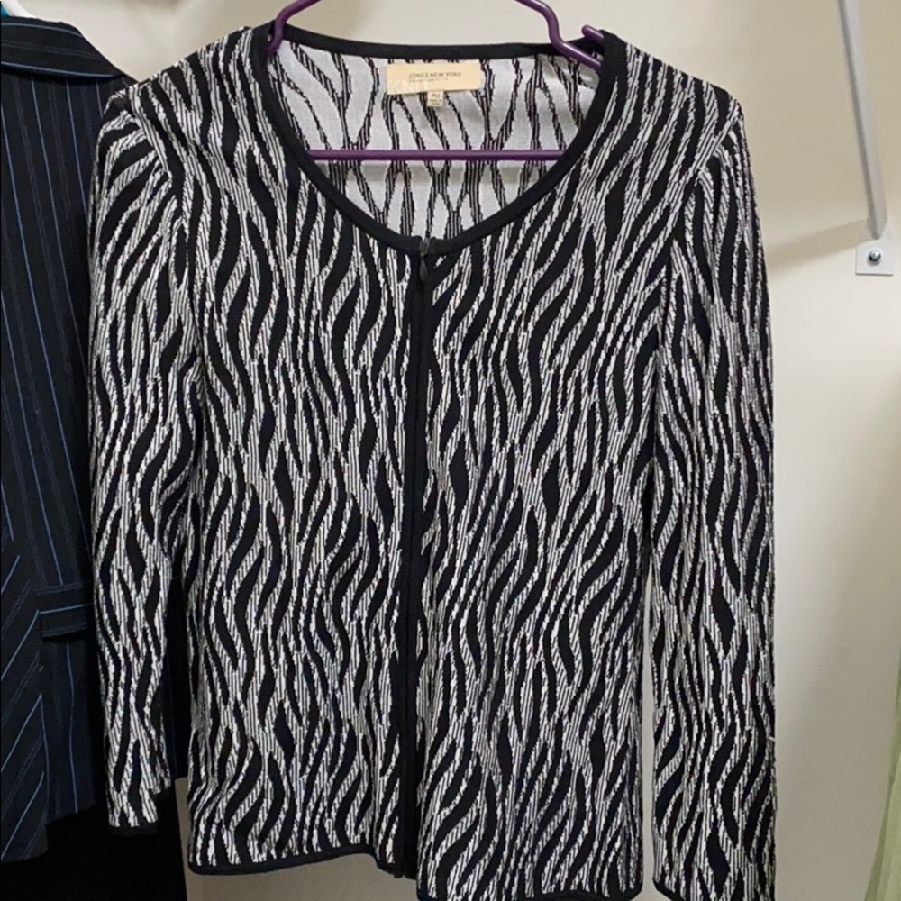 Jones New York knit cardigan